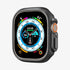 ACS05458 - Apple Watch Ultra (Apple Watch (49mm)) Case Thin Fit in black showing the front